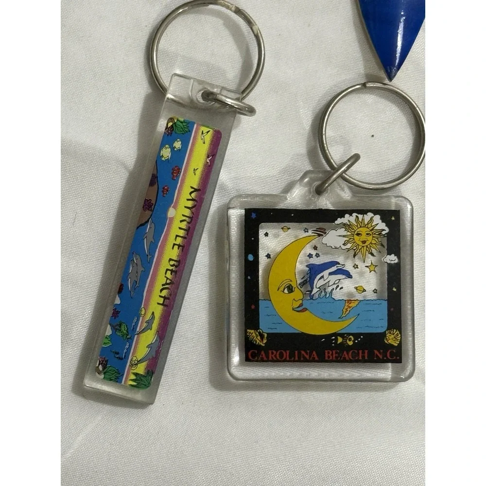 Lot Of 5 Myrtle Beach‎ South Carolina Keychains